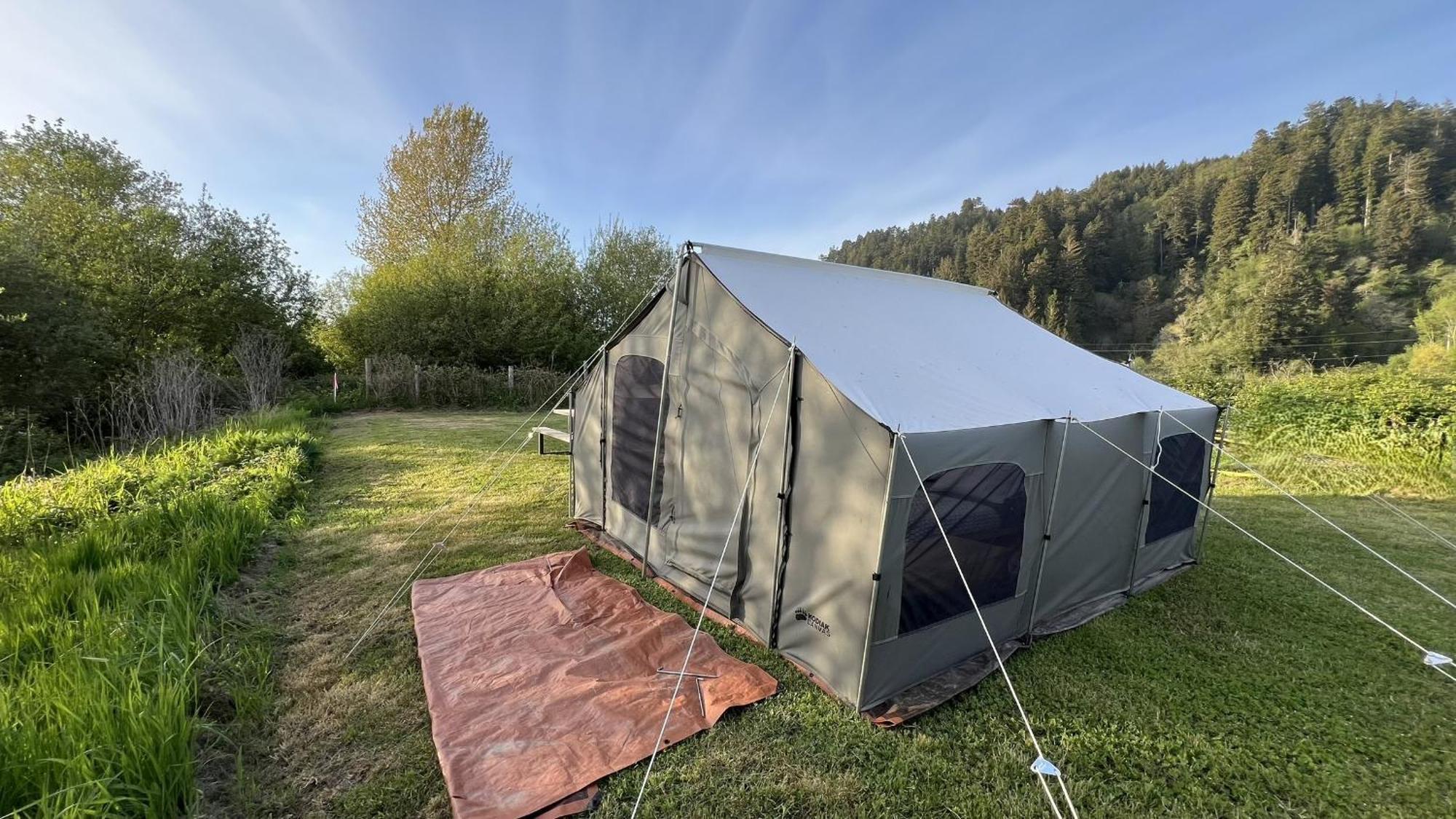 Glamping Tent On The River Klamath Ngoại thất bức ảnh